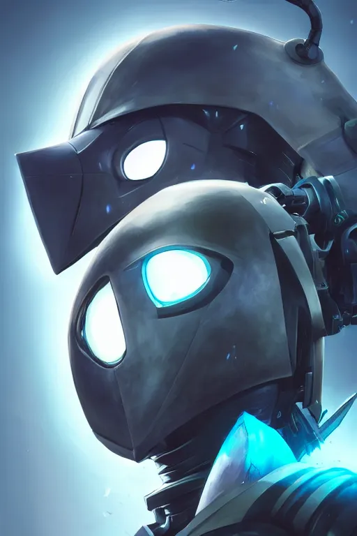 Image similar to epic mask helmet robot ninja portrait stylized as fornite style game design fanart by concept artist gervasio canda, behance hd by jesper ejsing, by rhads, makoto shinkai and lois van baarle, ilya kuvshinov, rossdraws global illumination radiating a glowing aura global illumination ray tracing hdr render in unreal engine 5