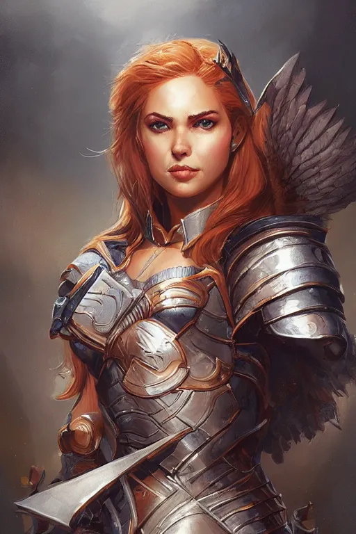 Image similar to amazon valkyrie athena, d & d, fantasy, portrait, highly detailed, headshot, digital painting, trending on artstation, concept art, sharp focus, illustration, art by artgerm and greg rutkowski and magali villeneuve