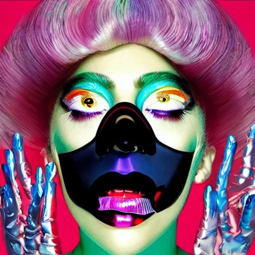 Image similar to lady gaga artpop act ii, album cover,