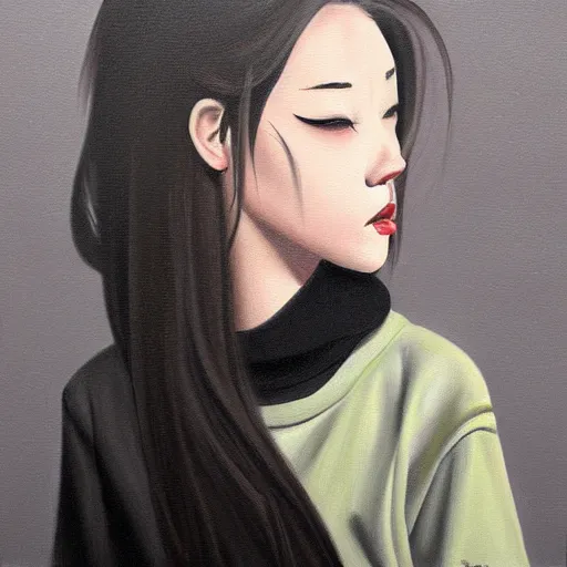 Image similar to character painting by sana takeda