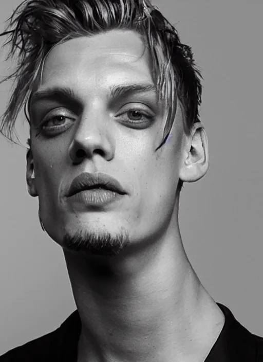 Prompt: Jamie Campbell Bower's Tinder dating profile