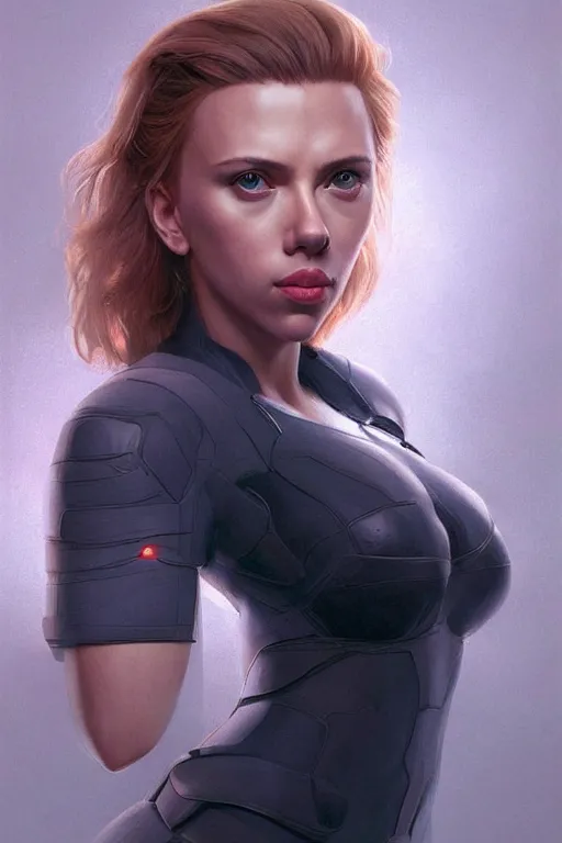 Image similar to Scarlett Johansson is talking to you POV, anatomy, only two hands, highly detailed, digital painting, artstation, concept art, smooth, sharp focus, illustration, Unreal Engine 5, 8K, art by art by artgerm and greg rutkowski and edgar maxence