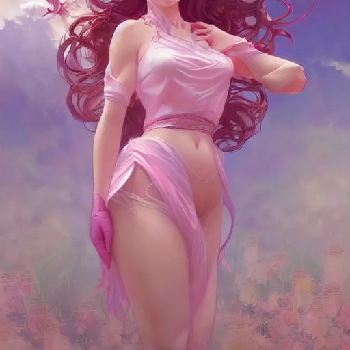 Image similar to pinky pie, highly detailed digital painting, artstation, concept art, smooth, sharp focus, illustration, art by artgerm and greg rutkowski and alphonse mucha