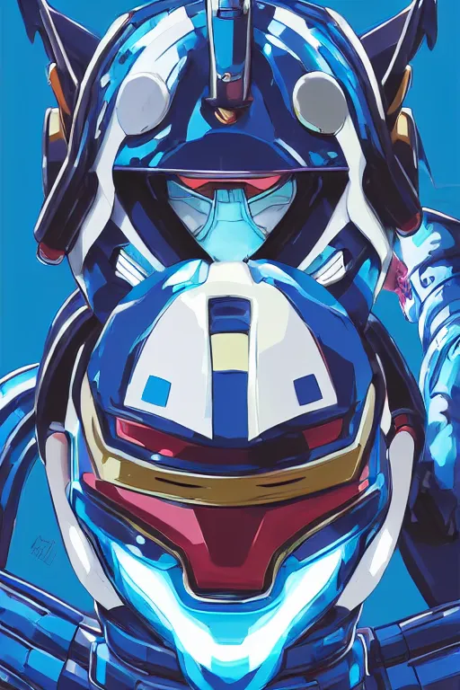 Image similar to robot ninja mask helmet megaman x zero rockman 2 0 2 2 switch game boss legacy collection fanart artsation, art gta 5 comics, behance hd by jesper ejsing, by rhads, makoto shinkai and lois van baarle, ilya kuvshinov, rossdraws global illumination ray tracing