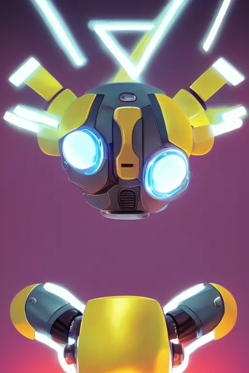 Image similar to metabots medabots medarotto medarot robot minimalist comics helmet mask neon cybereye, behance hd by jesper ejsing, by rhads, makoto shinkai and lois van baarle, ilya kuvshinov, rossdraws global illumination ray tracing hdr radiating a glowing aura