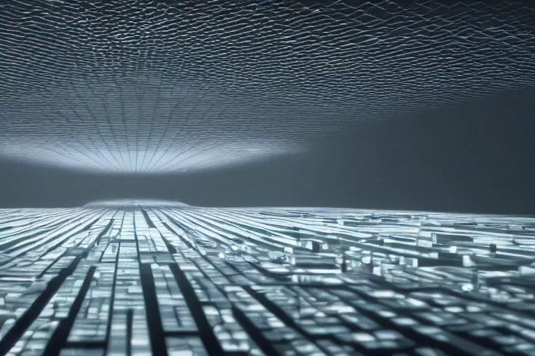 Prompt: an ultra realistic cinematic headshot landscape of a futuristic lab, colour, detailed, deep focus, movie still, dramatic lighting, ray tracing, by werner herzog and ryoji ikeda