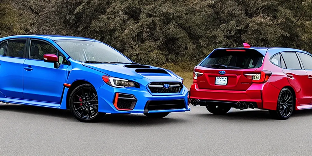 Image similar to “2022 Subaru WRX Wagon, ultra realistic, 4K”