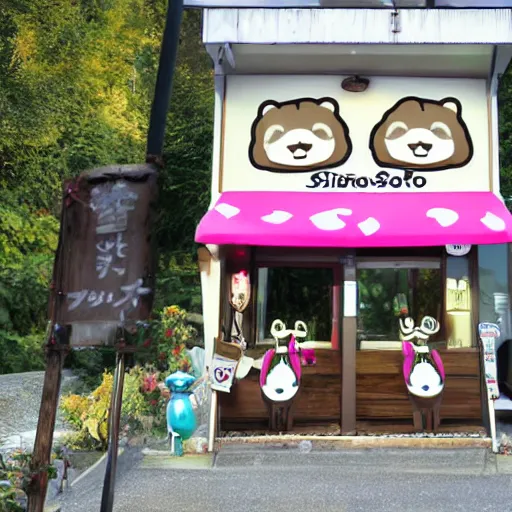 Prompt: Shirokuma Cafe