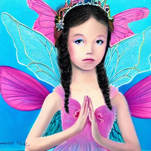 Image similar to portrait of fairy princess