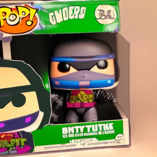 Image similar to 3 cute tmnt funko pop