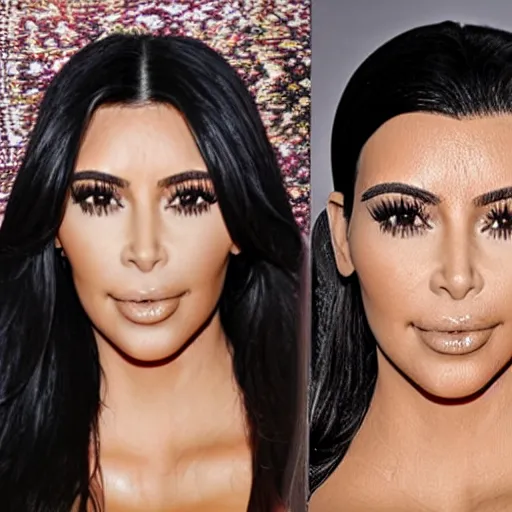 Image similar to kim kardashian botched