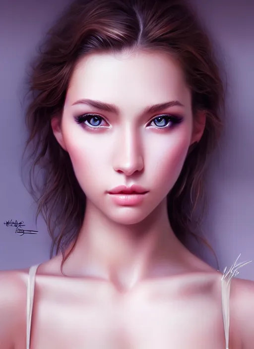 Prompt: a gorgeous female photo, professionally retouched, soft lighting, half body shot, realistic, smooth face, perfect eyes, symmetrical, wide angle, sharp focus on eyes, 8 k high definition, insanely detailed, intricate, elegant, art by artgerm