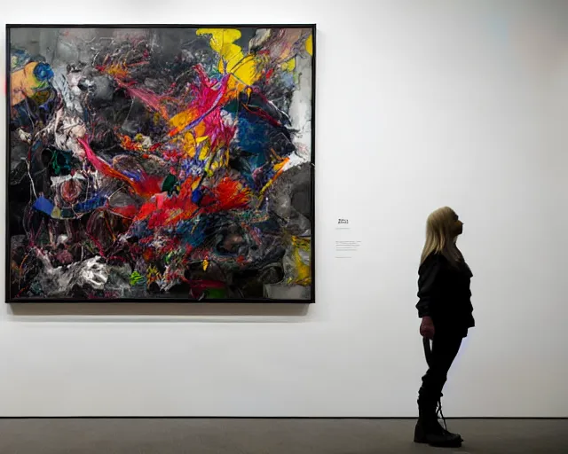 Image similar to the gallery of lost memories art, a brutalist designed, rich deep vivid colours, broad brush strokes!, painted by francis bacon, michal mraz, adrian ghenie, nicola samori, james jean!!! and petra cortright, part by gerhard richter, part by takato yamamoto. 8 k masterpiece.