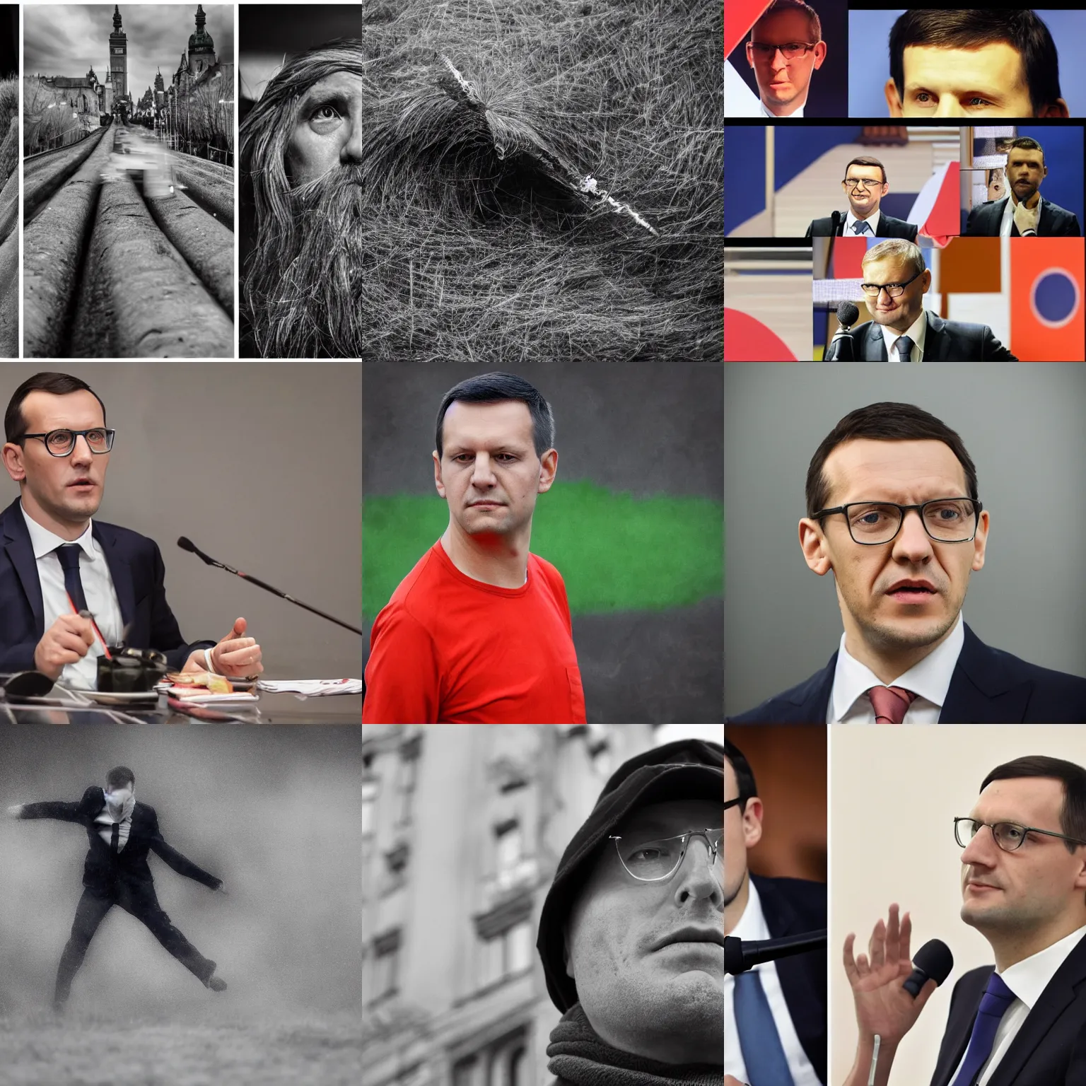 Prompt: images of mateusz morawiecki