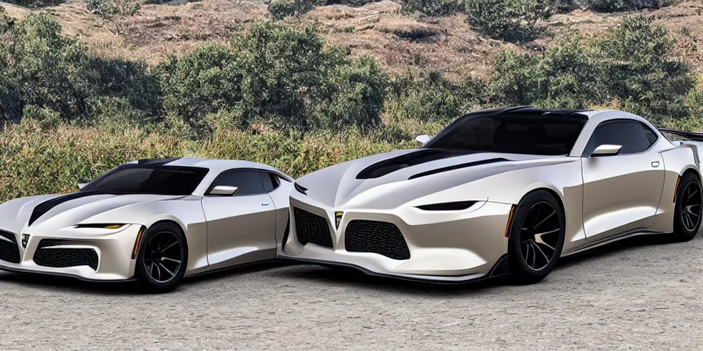 Prompt: “2022 Pontiac Trans-Am, ultra realistic, 4K”