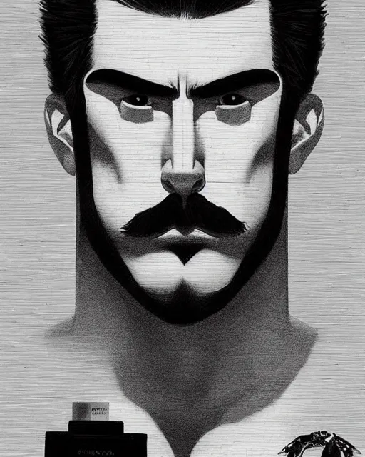 Image similar to gigachad luigi bodybuilder in tokyo by ilya kuvshinov, ernest khalimov body by krista sudmalis, super mario bros symmetrical face concept art, hyper realistic, intricate, elegent, highly detailed, digital painting, concept art, smooth, sharp, focus, illustration, art by artgerm and greg rutkowski and alphonse mucha, artstation