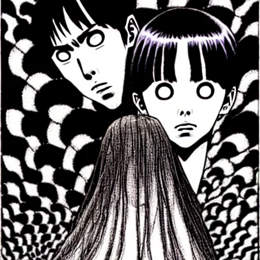 Prompt: Long Dream by Junji Ito