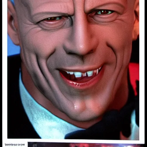 Image similar to Bruce Willis werewolf