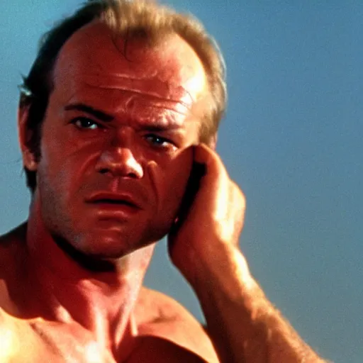 Image similar to jack nicholson as luke in coolhand luke , 8k resolution, full HD, cinematic lighting, award winning, anatomically correct