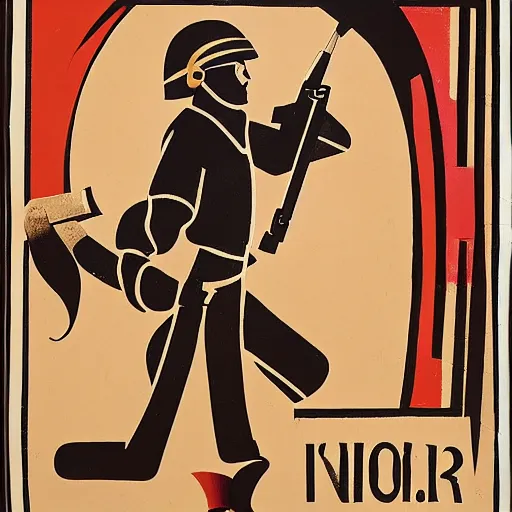 Image similar to a poster of a young soldier wearing a helmet. by ismael nery, wyndham lewis. behance, soviet propaganda, american propaganda