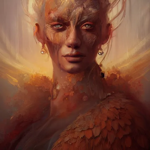 Prompt: detailed beautiful portrait painting of Irreconcilable Personification by Anato Finnstark, Noah Bradley, Raymond Swanland, and Steven Belledin, 8k resolution, deviantart, trending on Artstation, concept art, digital illustration