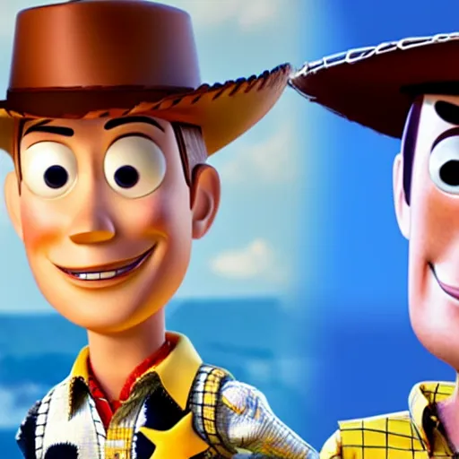Prompt: Woody from Toy Story stars in Better Call Saul