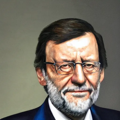 Image similar to A portrait of M.Rajoy