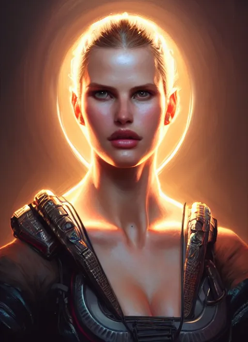 Prompt: portrait of apex legends lara stone, intricate, elegant, glowing lights, highly detailed, digital painting, artstation, glamor pose, concept art, smooth, sharp focus, illustration, art by artgerm and greg rutkowski, artey freytag