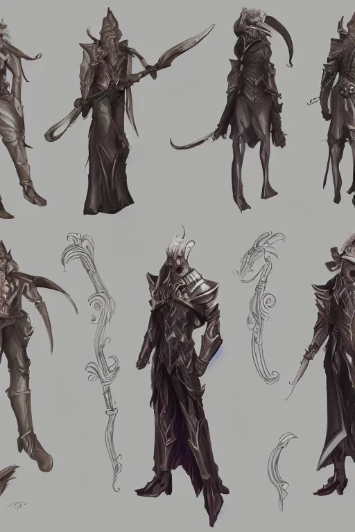 Image similar to arcane character, concept art, by alexis wanneroy