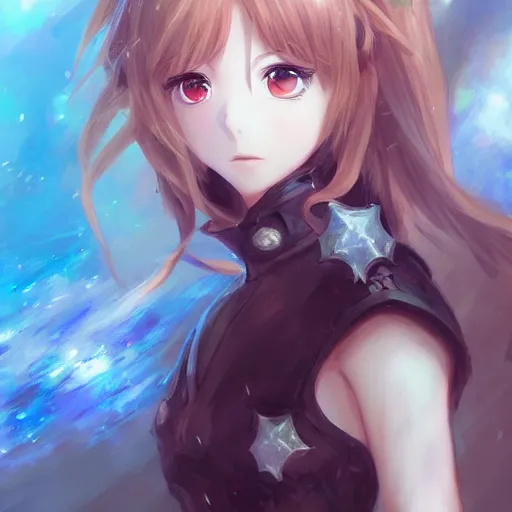Image similar to anime portrait of Camelot as an anime girl by Stanley Artgerm Lau, WLOP, Rossdraws, James Jean, Andrei Riabovitchev, Marc Simonetti, and Sakimichan, trending on artstation