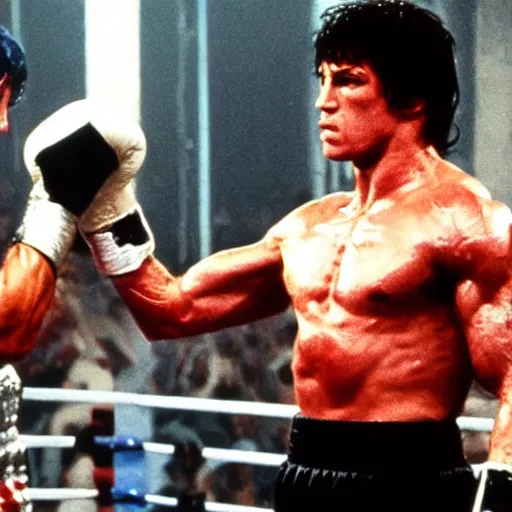 Prompt: Rocky Balboa as The Terminator
