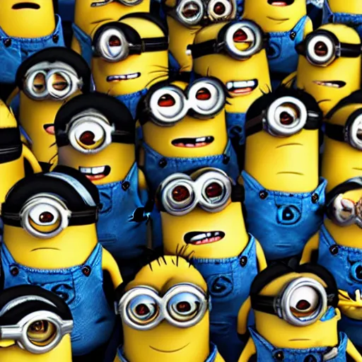 Image similar to despicable me minions in CSGO