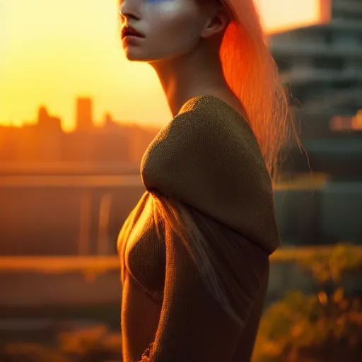 Prompt: photographic portrait of a stunningly beautiful renaissance cyberpunk female in soft dreamy light at sunset, contemporary fashion shoot, by edward robert hughes, annie leibovitz and steve mccurry, david lazar, jimmy nelsson, breathtaking, 8 k resolution, extremely detailed, beautiful, establishing shot, artistic, hyperrealistic, beautiful face, octane render