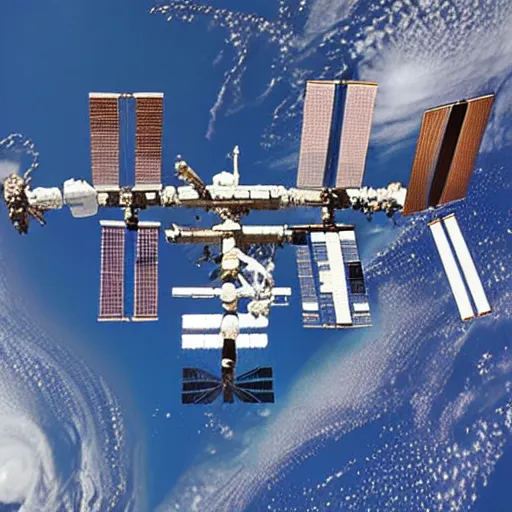 Prompt: “a photo of the international space station”