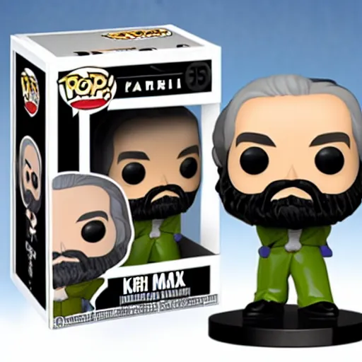 Prompt: Funko POP! Karl Marx