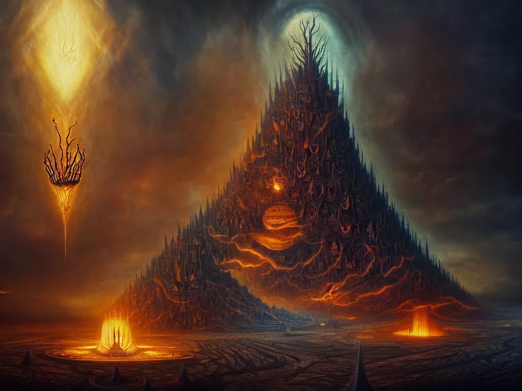Image similar to highly detailed photo of apocalypse, trending on deviantart, neo surrealism, sharp focus, 4 k, a lot of little details, octane, masterpiece, art by remedios varo