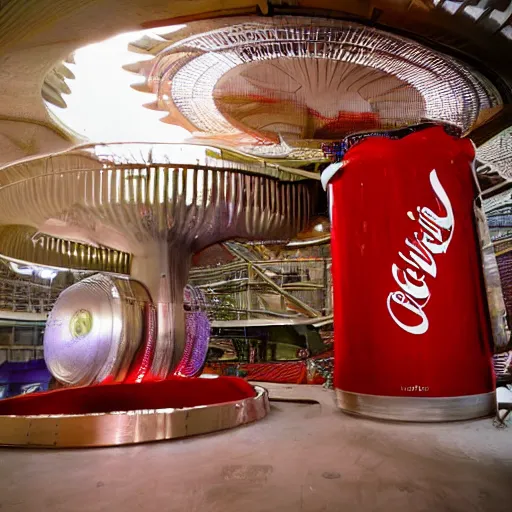 Image similar to coca cola huge tank, ultra realistic, photo