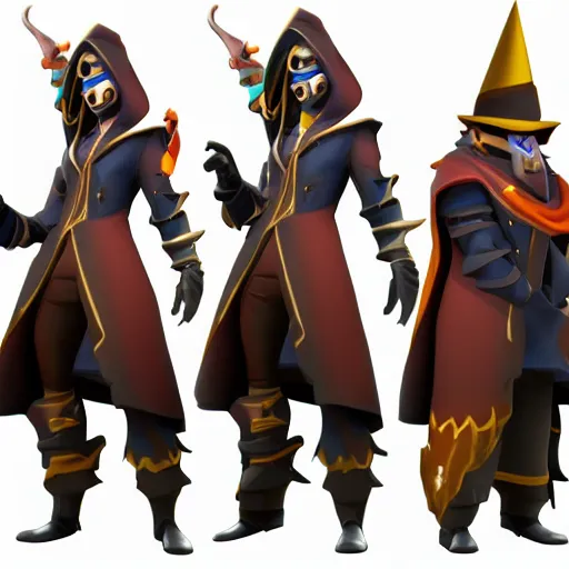 Image similar to bippadotta as a wizard, in fortnite