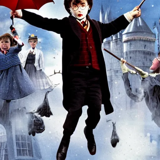 Image similar to Harry Potter, Mary poppins