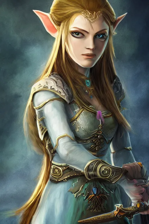 Elden Ring Style Princess Zelda