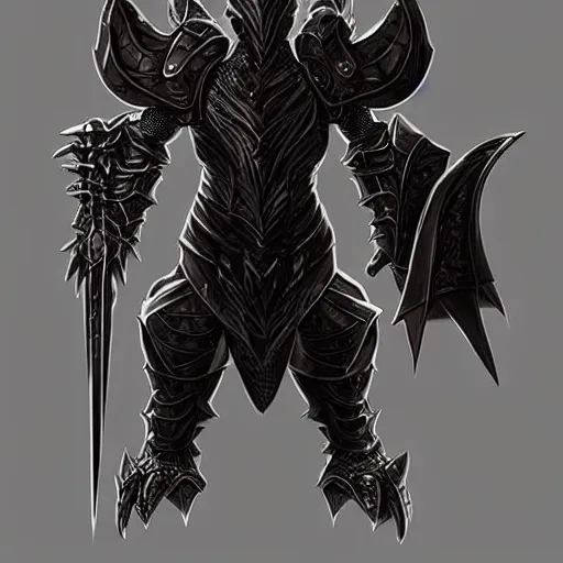 Image similar to icon of elegant draconic-plate full body armor artstation, rpg, digital art, isometric, dark background, dark souls, runescape, skyrim, final-fantasy, Diablo-3