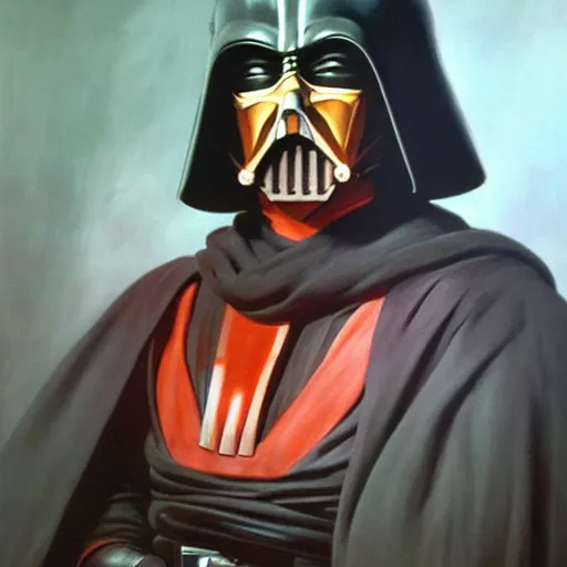 Prompt: ultra realistic portrait painting of darth revan, art by frank frazetta, 4 k, ultra realistic, highly detailed, epic lighting