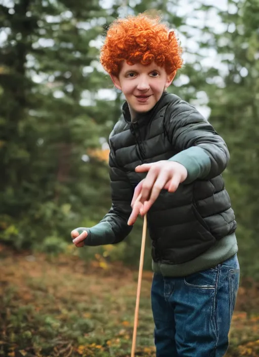 Prompt: portrait photo still of real life kyle broflovski, 8 k, 8 5 mm, f. 1 4