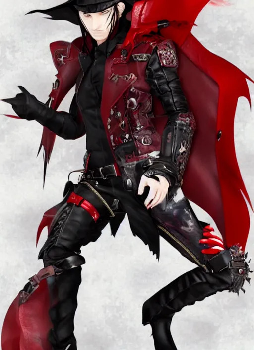 Image similar to vincent valentine