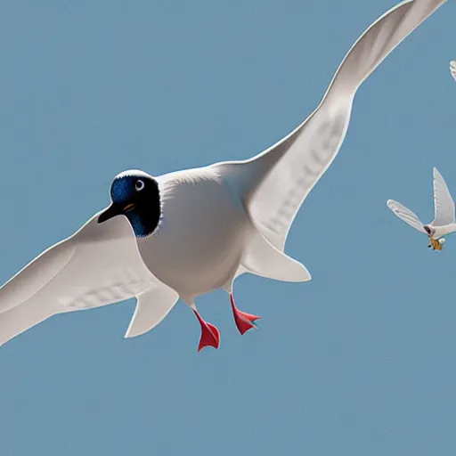Prompt: pixar movie about a serial killer seagull