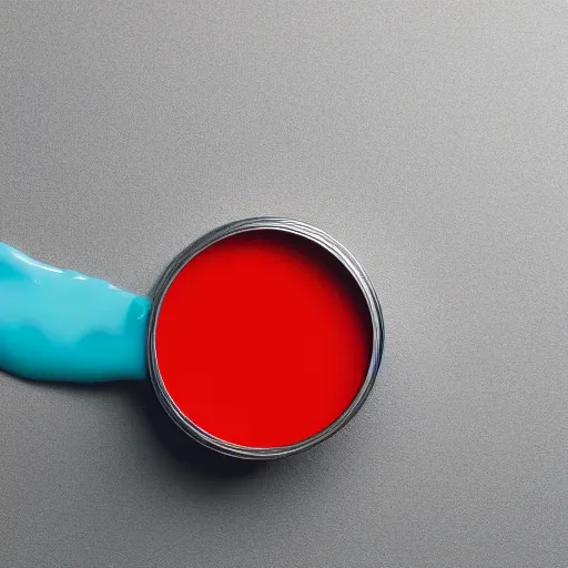 Image similar to can of paint, minimal, modern, solid color