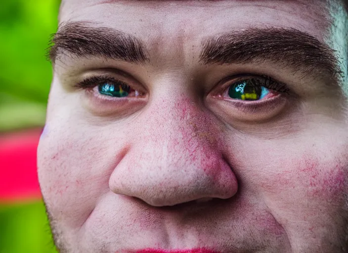 Prompt: dslr portrait photo still of shrek, 8 k, 8 5 mm, f. 1 4