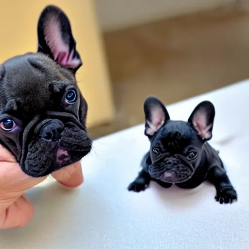 Prompt: french bulldog puppy emoji