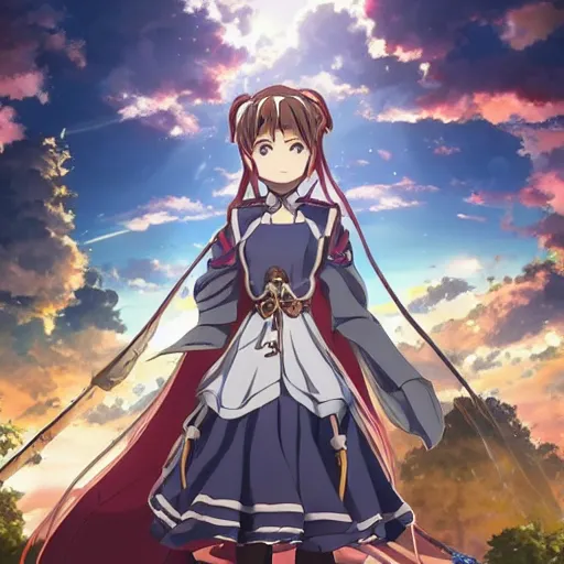 Image similar to isekai masterpiece by liya nikorov, zeronis, sciamano 2 4 0 anime key visual