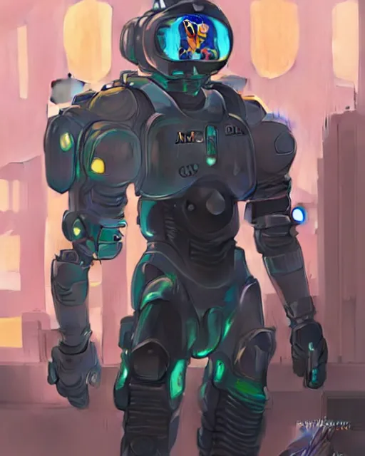 Image similar to luigi in a mech scifi suit with turbines and small lights by ilya kuvshinov, gigachad body by krista sudmalis, fantasy character portrait, futuristic background by laurie greasley, ultra realistic, concept art, intricate details, elegent, digital painting, smooth, sharp focus, illustration, art by artgerm and greg rutkowski and alphonse mucha